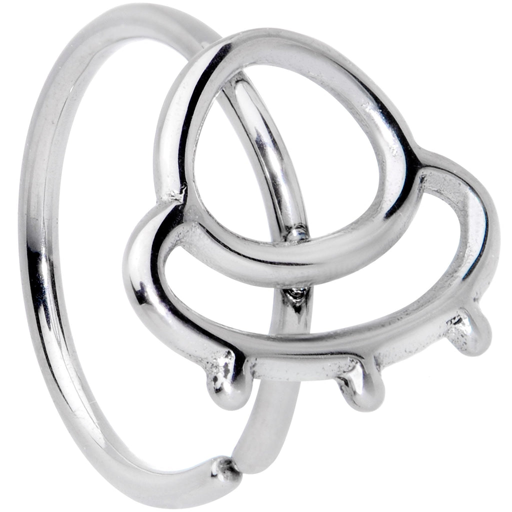 20G 5/16 Alien Spacecraft UFO Seamless Circular Ring
