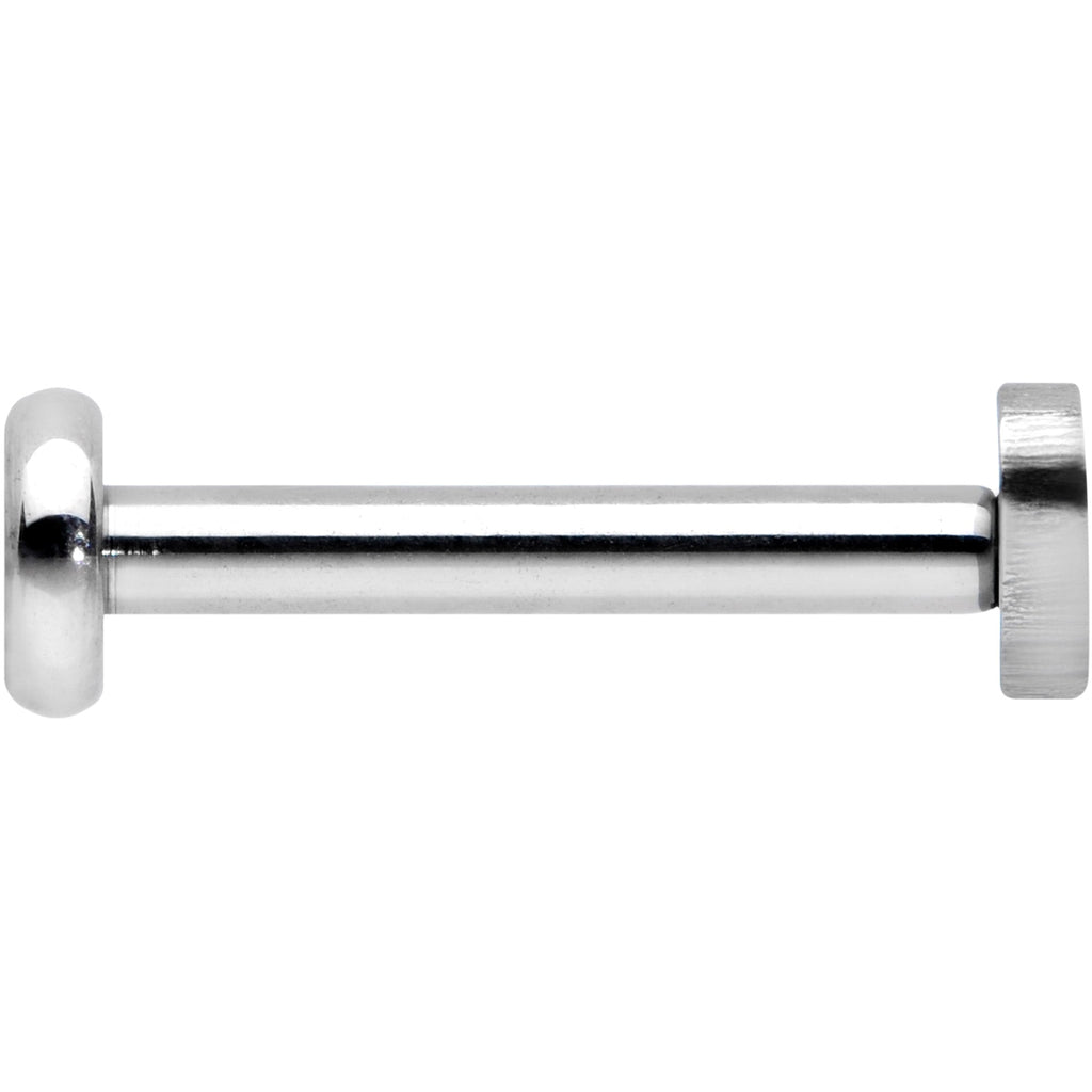 16G 5/16 Heart Grade 23 Titanium Internal Thread Labret Tragus