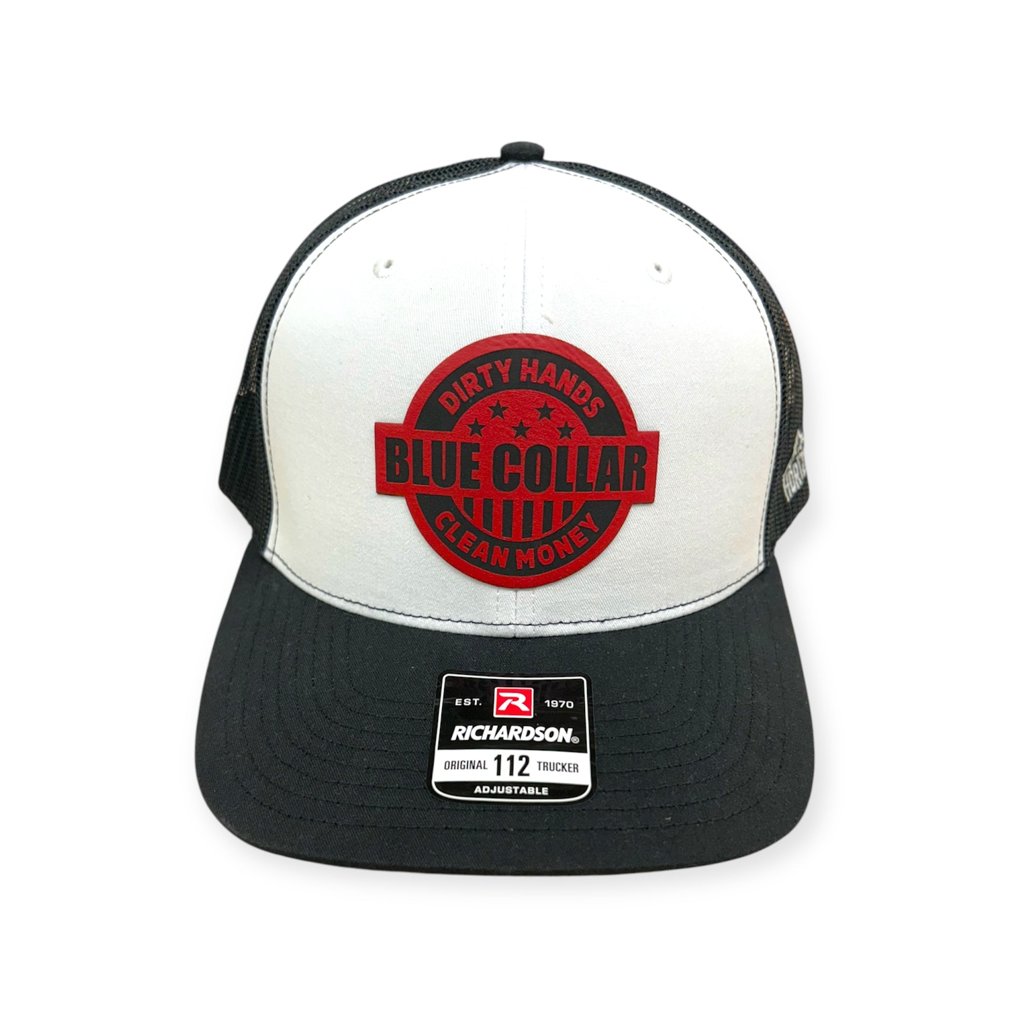Blue Collar Patch Hat - Richardson 112