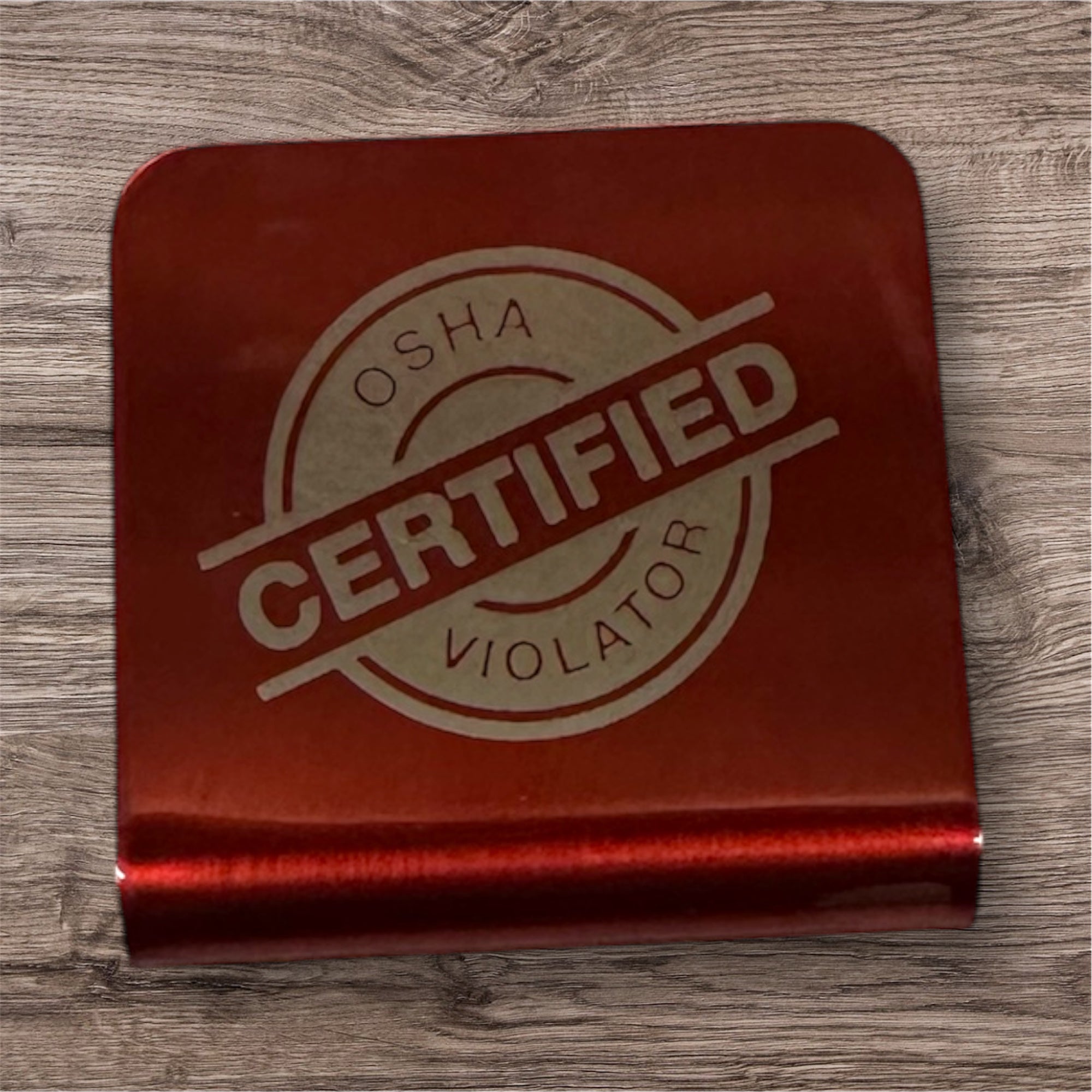Laser Engraved Hat Brim Clips