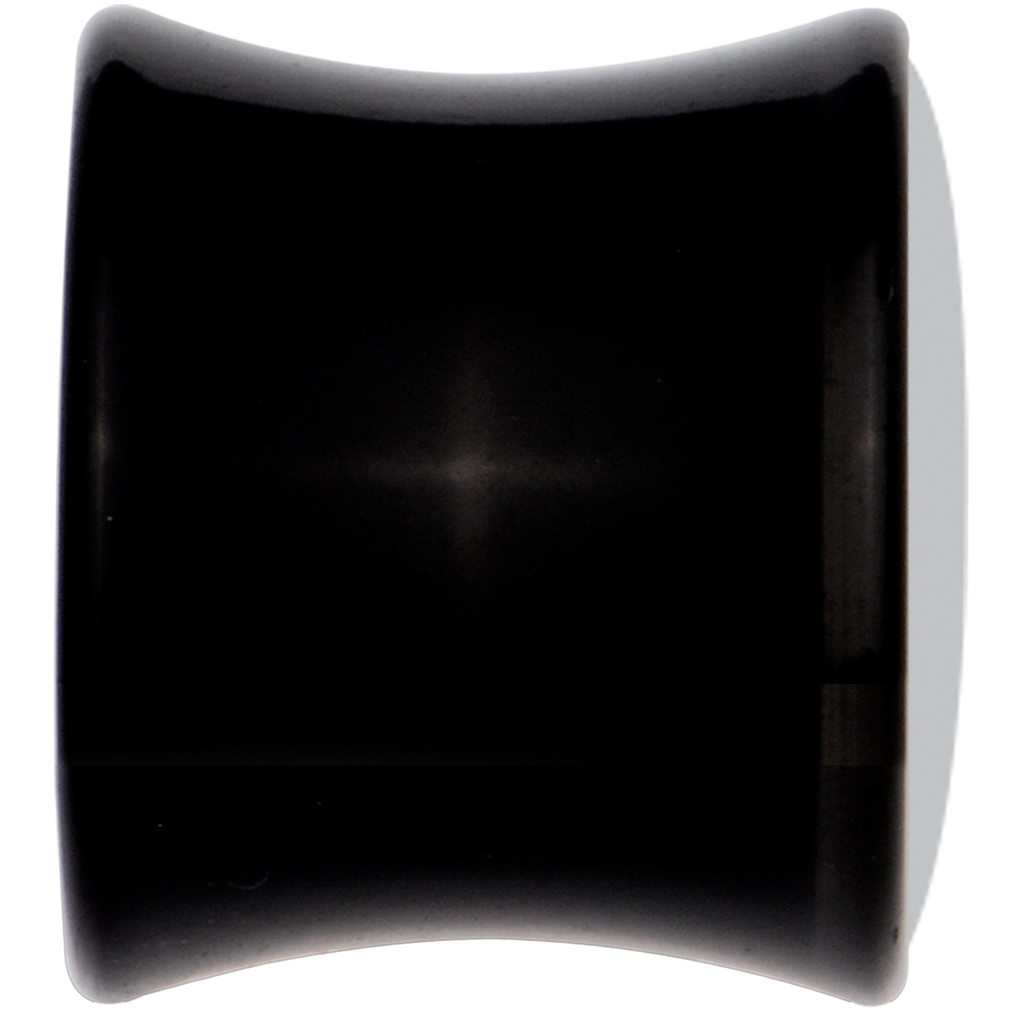 Black Acrylic Pink Floral Lace Saddle Plug Set 00G
