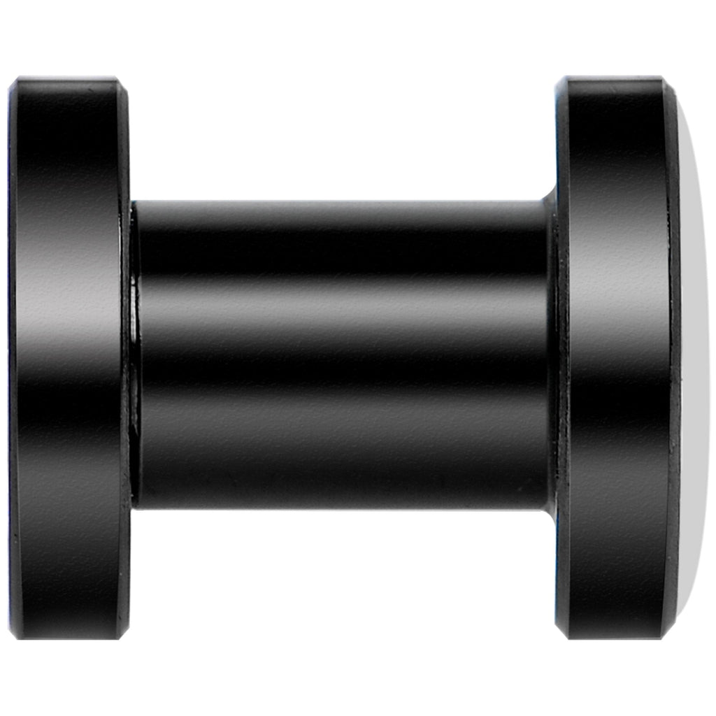 Full Color Tiger Eyes Black Anodized Screw Fit Plug Set 4G