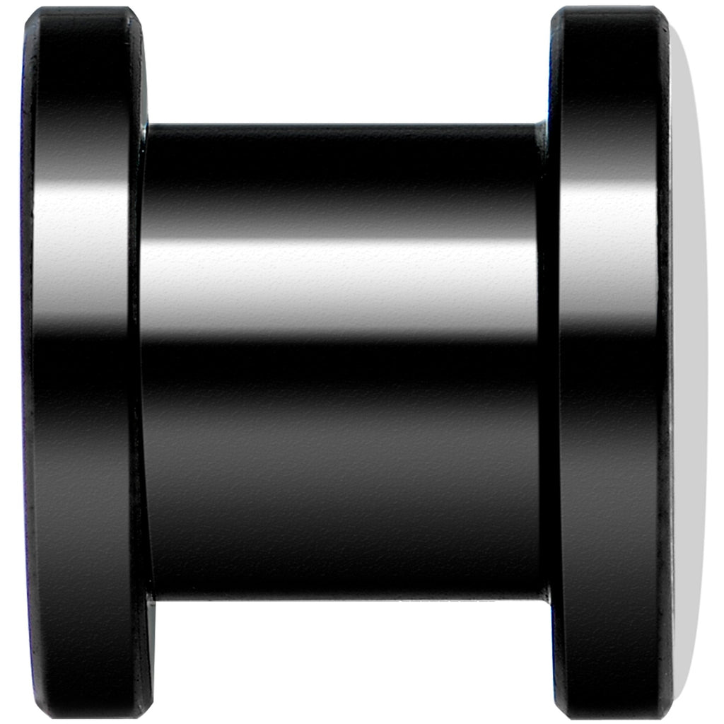 Green Grenade Black Anodized Screw Fit Plug Set 0G